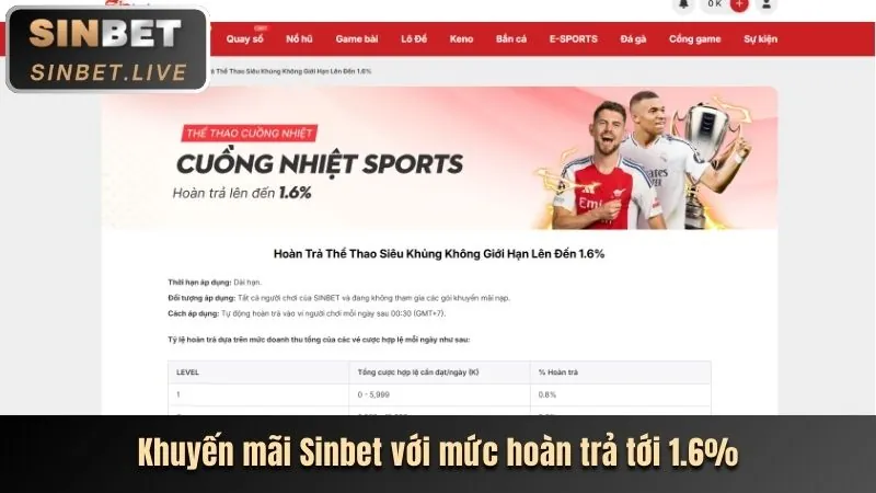 Hoàn trả cược thua win365 login